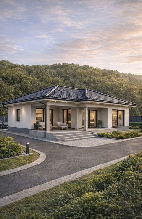 Casa la rosu pe parter. PRET NOU Brasov Rasnov