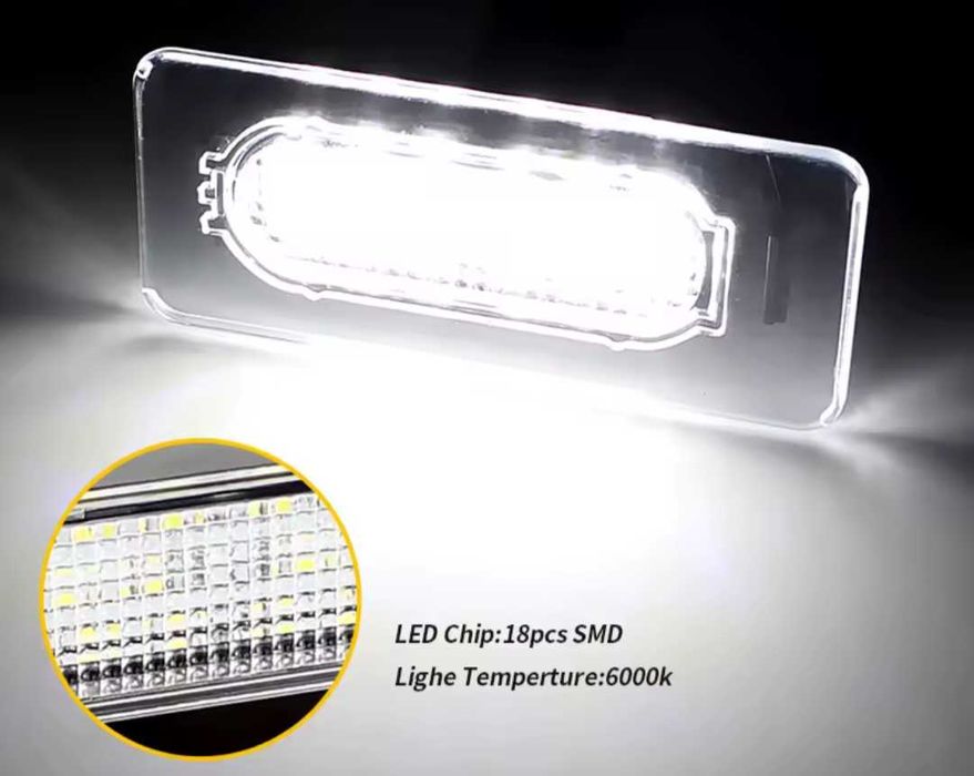 Лед плафони за регистрационния номер за Тойота Корола Toyota Corolla