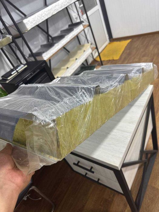 Изготовление сэндвич панелей. Ташкент. (Сендвич/Sendvich panel)