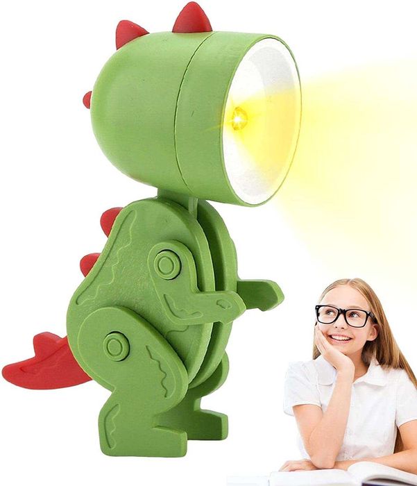 Многофункционална LED детска настолна LANGYA Mini Dinosau