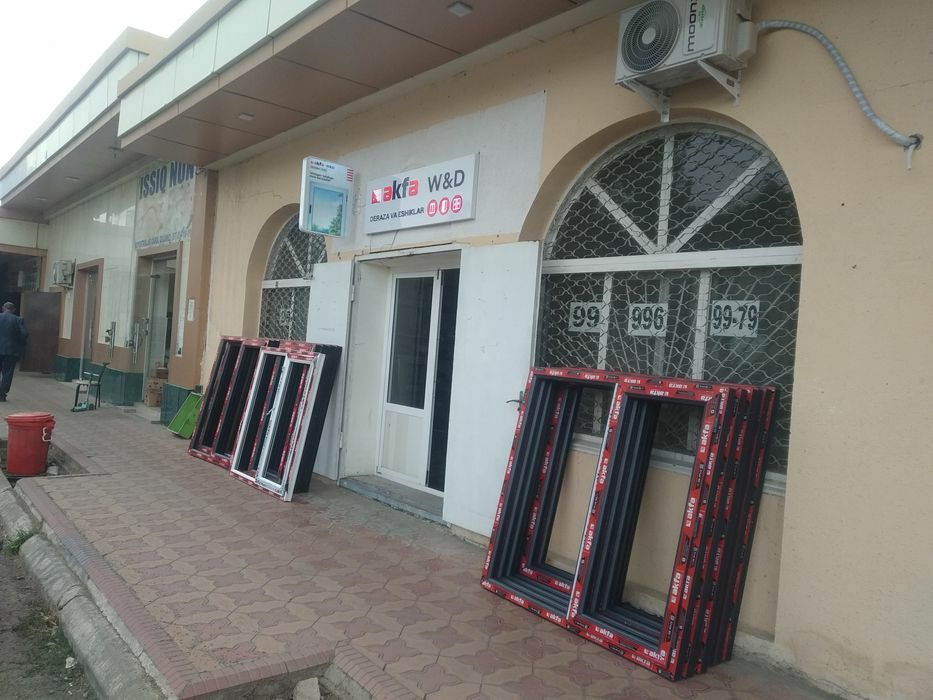 Akfa eshik va romlar