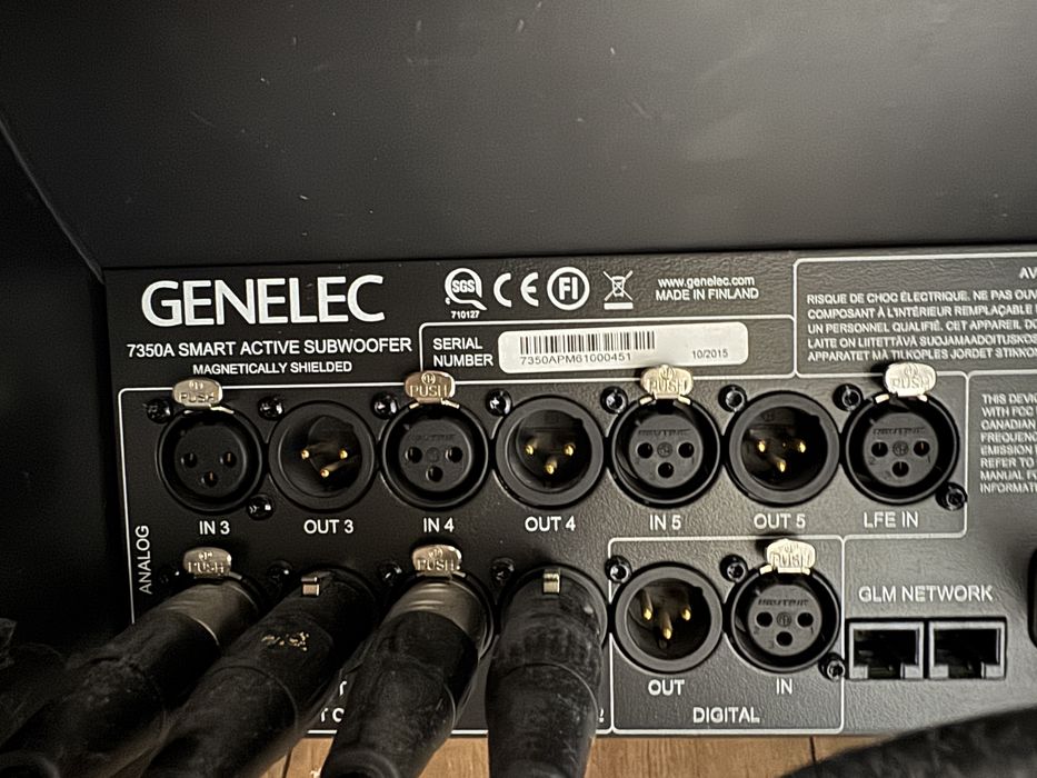 Genelec 7350A SAM – Subwoofer activ de studio, stare excelentă