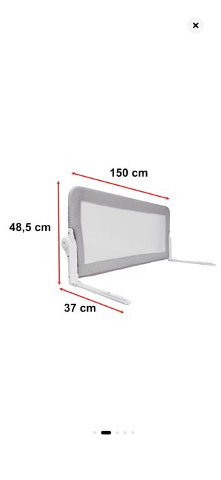 Bariera de protectie pat