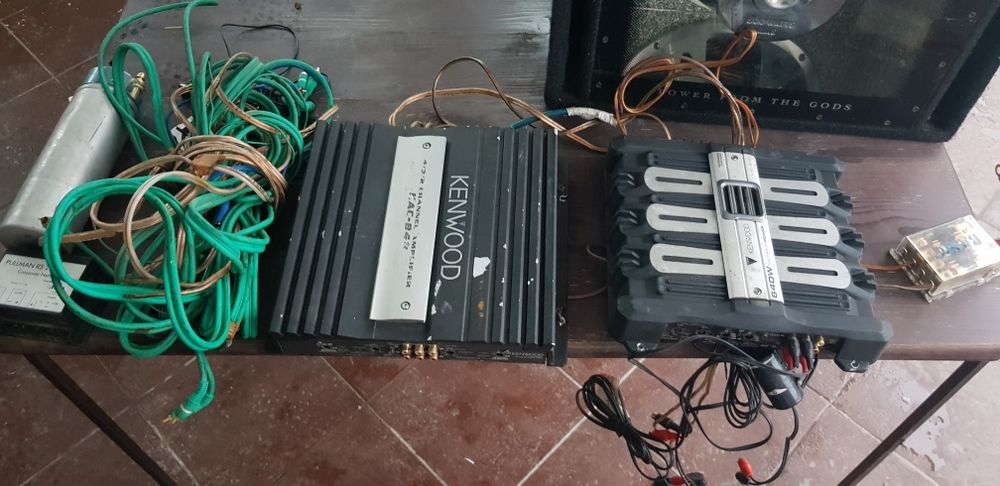 Sistem audio statie cabluri boxe golf 4