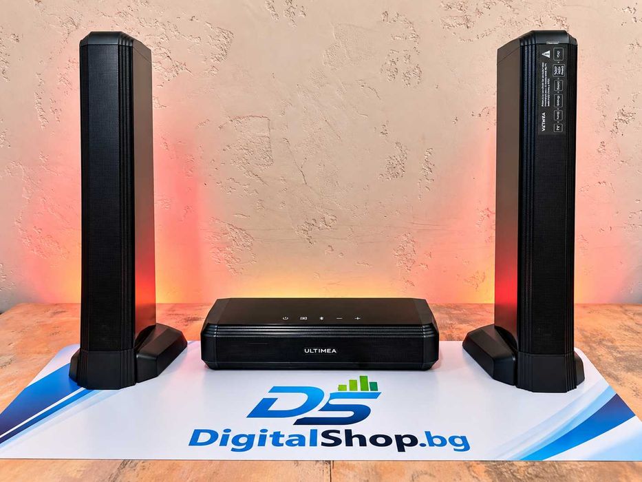 ULTIMEA Apollo S70 Lighting – 5.0 Soundbar, RGB, Bluetooth 5.3, App Control, Клас А