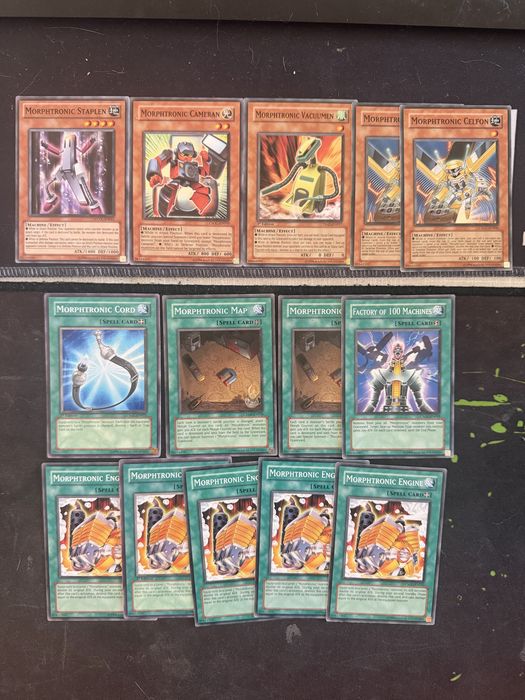 Yugioh Goat & Edison singles (cores)