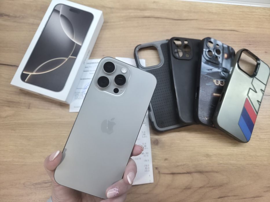 Iphone 16 pro max 256gb 100% батерия