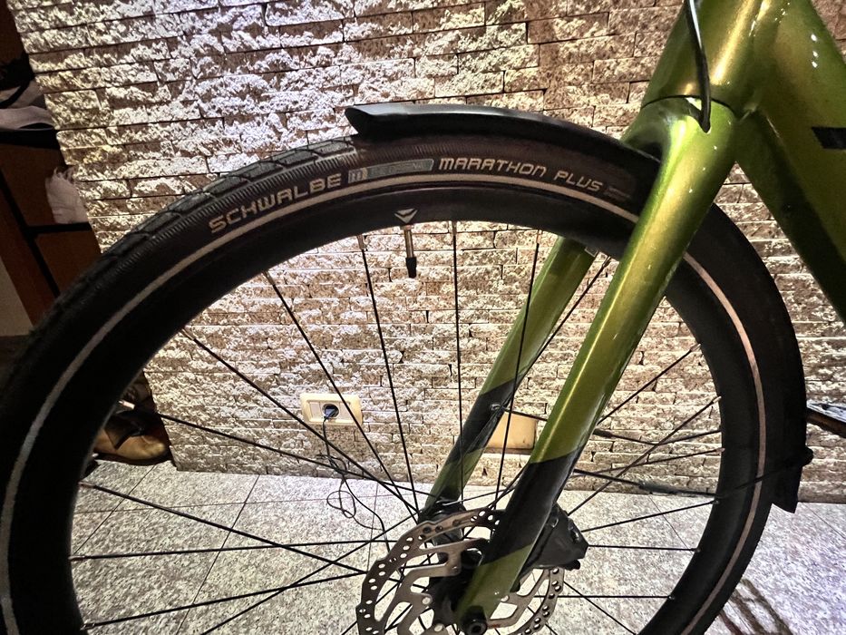 Bicicleta electrica  marimea  M 51/ asistata electric ( Mahle x35)  Merida e speeder 400q pret magazin 12000-14500 lei