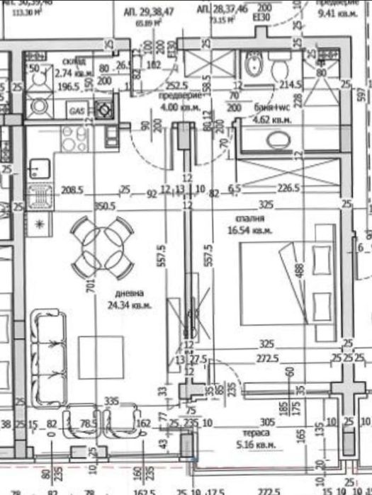 Продава се Двустаен апартамент в София, Малинова долина - 75 кв.м за 2100 €/кв.м - Снимка #5