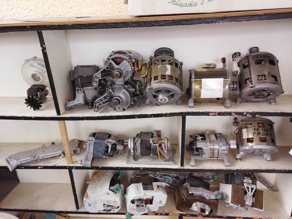двигатели за пералмо  миеле и др.