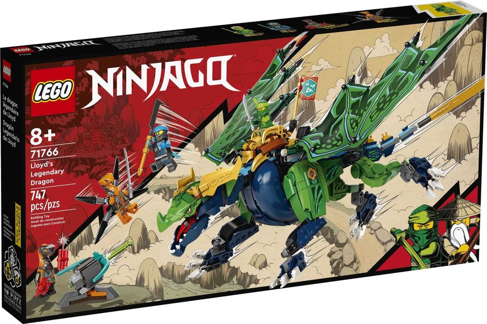 LEGO NINJAGO - Dragonul legendar al lui Lloyd 71766 -NOU sigilat