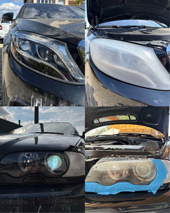 Polish faruri -reconditionare Faruri Polimerizare faruri