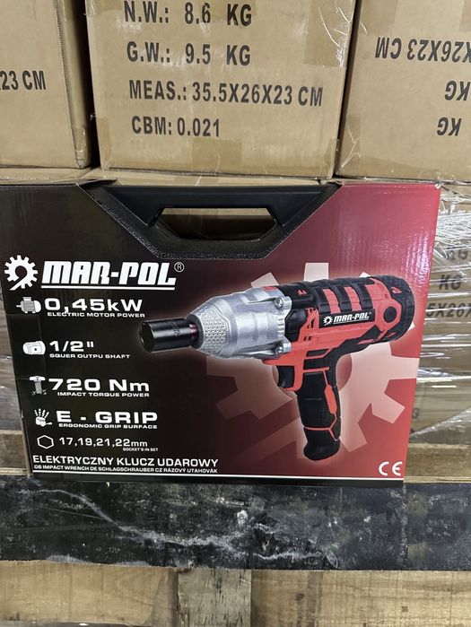 Електрически гайковерт 1/2" 720Nm Mar-Pol