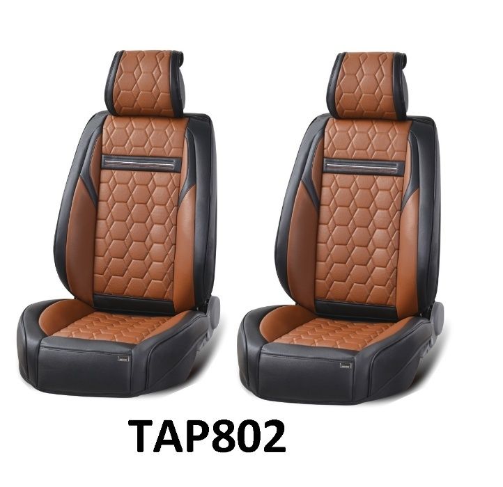 Лукс Универсална Кожена Тапицерия / Калъфи за предни седалки