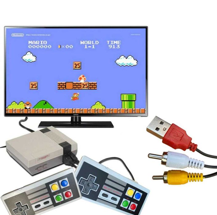 ПРОМО Телевизионна Игра Конзола с 620 игри и два джойстика