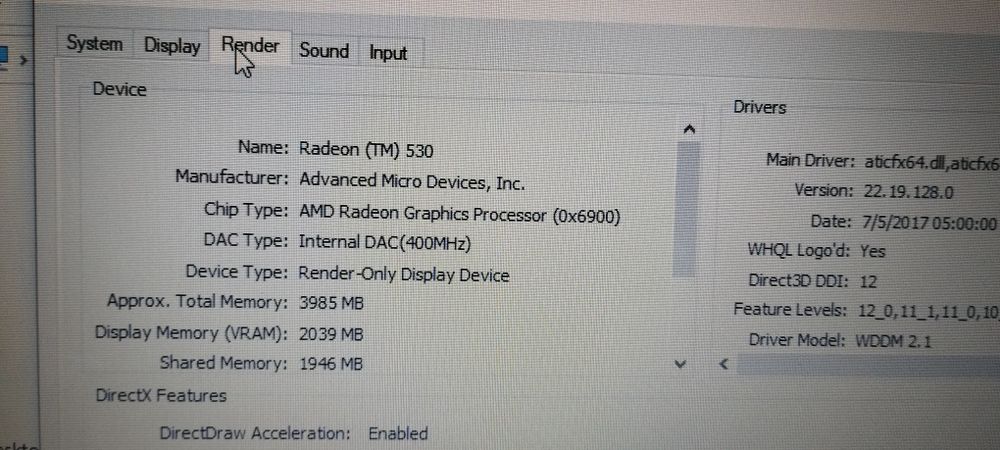 Noutbook Lenova i3 6006,2 talik videokarta, redeon 530