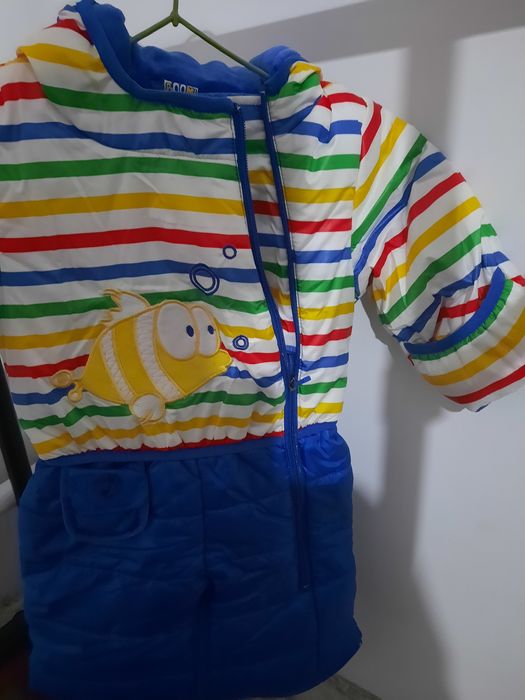 Комбинезон на флисе демисезонный