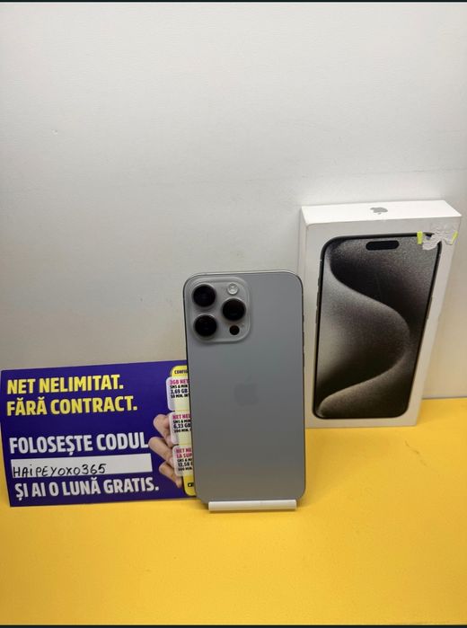 iPhone 15 Pro Max Natural Titanium