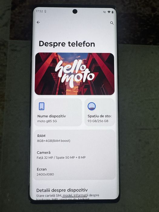 Motorola g85 5g / 256 GB / 8G RAM