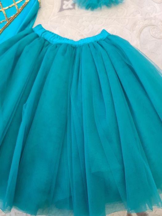 Платье (купальник+юбка+нарукавники) для девочки