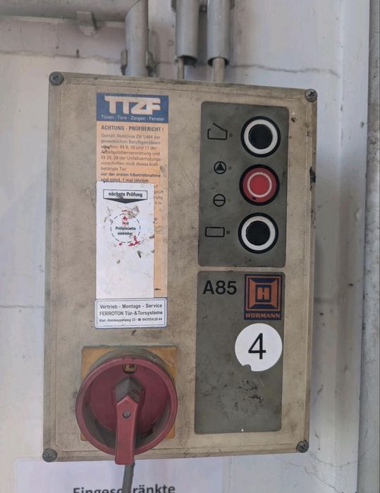 USA SECTIONALA INDUSTRIALA  Hörmann poarta garaj H 420 x L 350 Buc 2