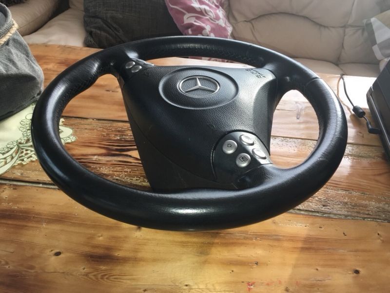 Комплект волан с еърбег Мерцедес Ц класа W203 face, SlK W171