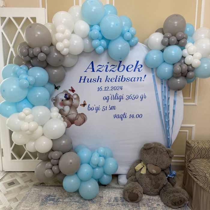 ОФОРМЛЕНИЕ Выписки из роддома, фотозоны.