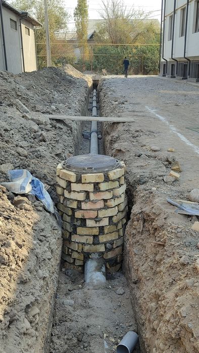 Траншей  kanalizatsiya qazish Траншея казиш