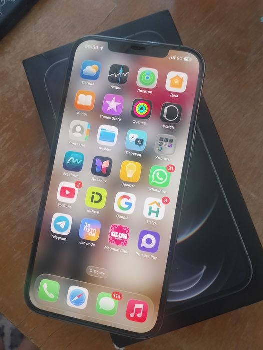 12 про мак  190 мың тг