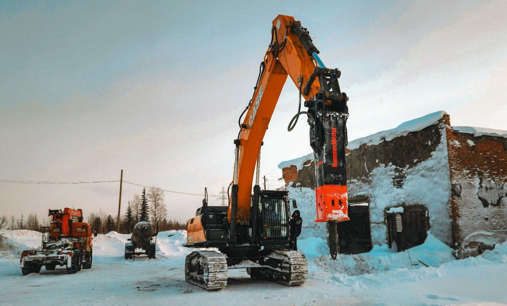 Гидромолот HammerMaster HM550 HD (44–58 т)