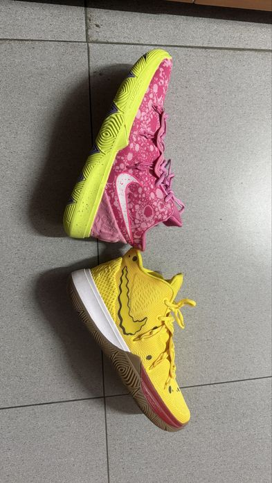 Продам баскетбольные кроссовки nike kyrie 5 spongebob and patrick