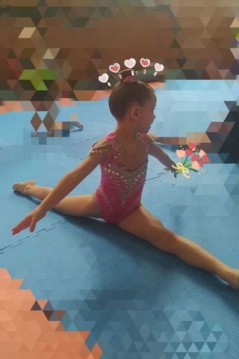 Купальник для художественной гимнастики 5-7 лет