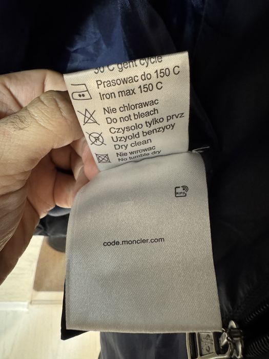 Geacă Moncler interior din Bumbac