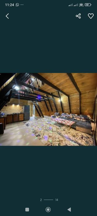 Біркөлікте котедж арендаға беріледі. Подогрев бассейн, бания.