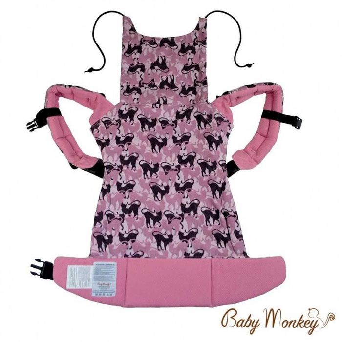 от 5+ месеца | Ергономична раница Baby Monkey Regolo - Catlike