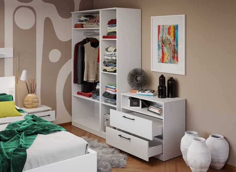 Dulap Snow Alb – C124/01