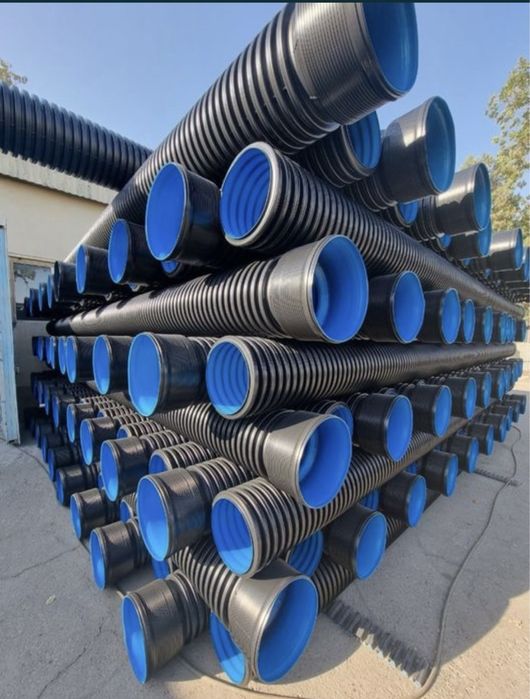 Гофрированные трубы, Дренажныеи Канализационные трубы