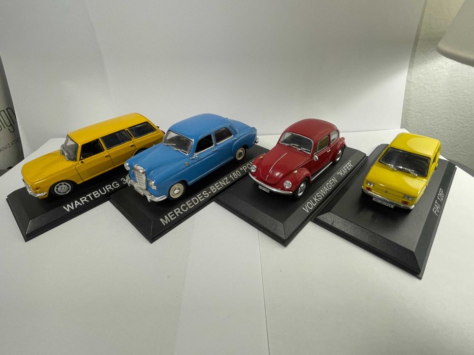 Mașina macheta auto Wartburg 353 MercedesBenz 190 Luaz 969M Volga 1:43