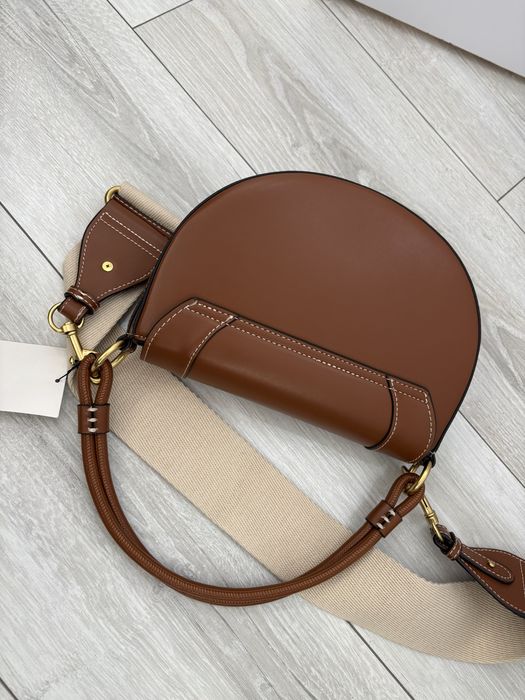 Zara дамска чанта в кафяво