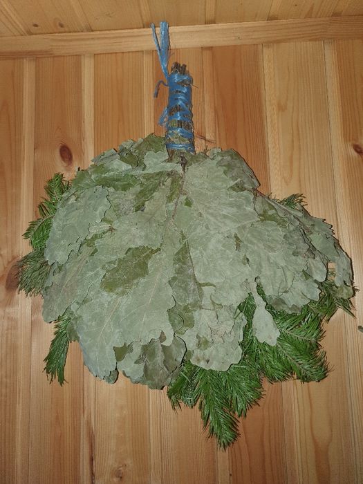 Веник банный дубово-пихтовый