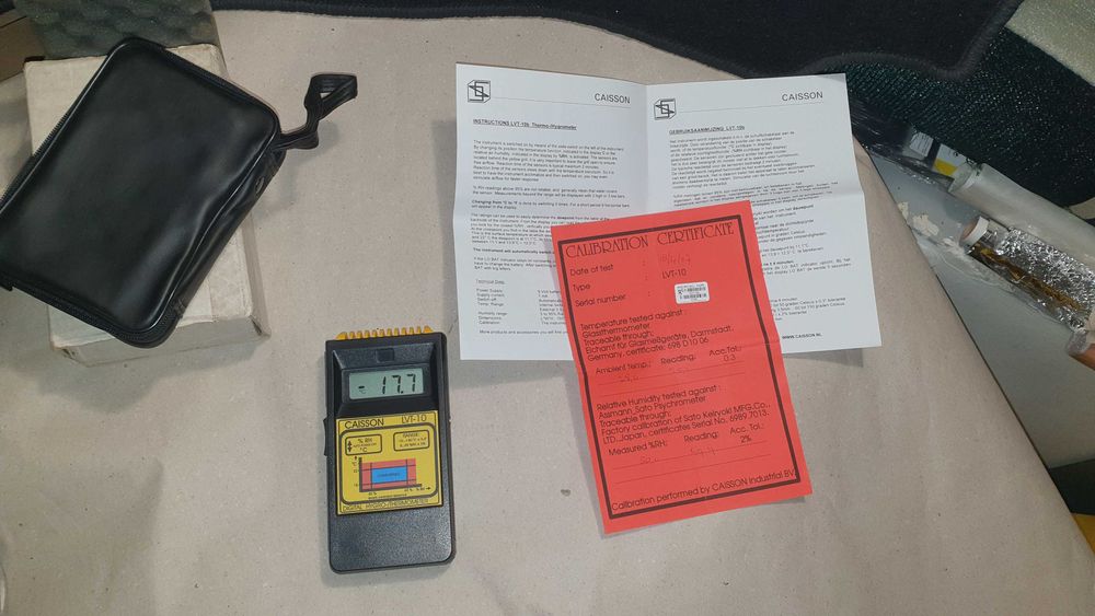 Професионален комбиниран ВЛАГОМЕР CAISSON