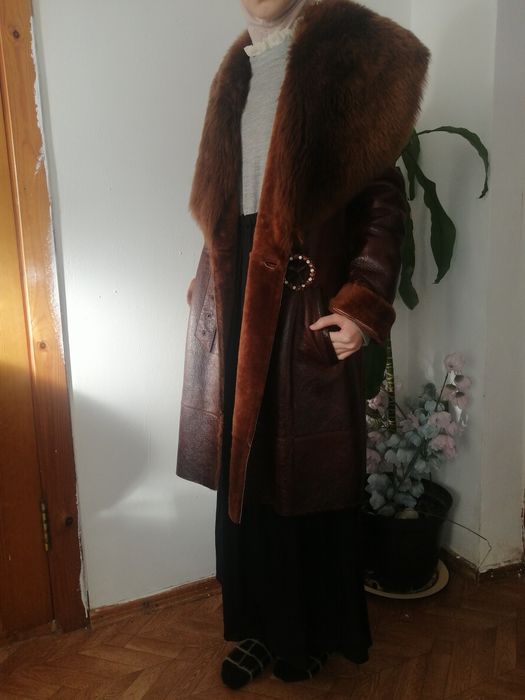 Женская дубленка