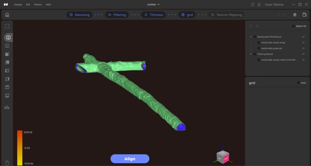 Scannner laser Eagle lidar scanner