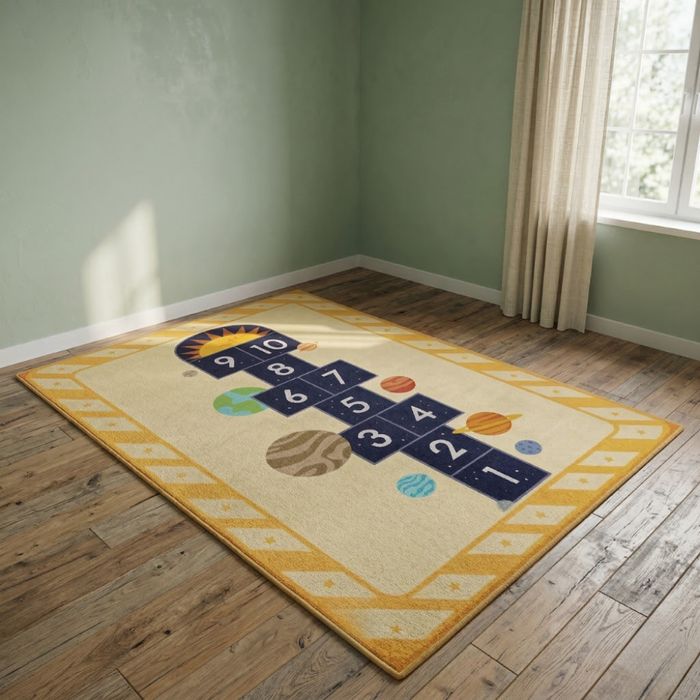 Детски килим за игра 120х160см -Противоплъзгащ и миещ се