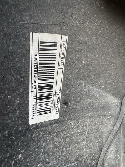 Ornamente Grile Proiectoare Bara Fata BMW F10 seria 5