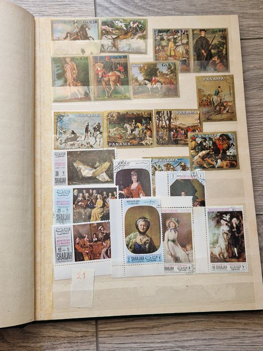 Класьор с пощенски марки