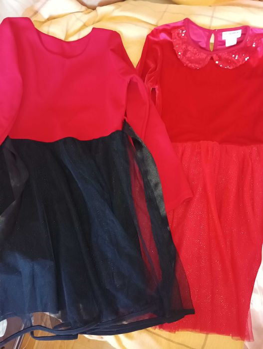 Лот от 17 рокли официални 7-8-9 години