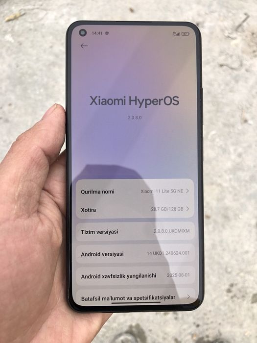 Mi 11 Lite 5G Ne  8/128GB