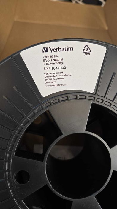 Filament Imprimantă 3D Verbatim BVOH 2.85mm 500g - Nou