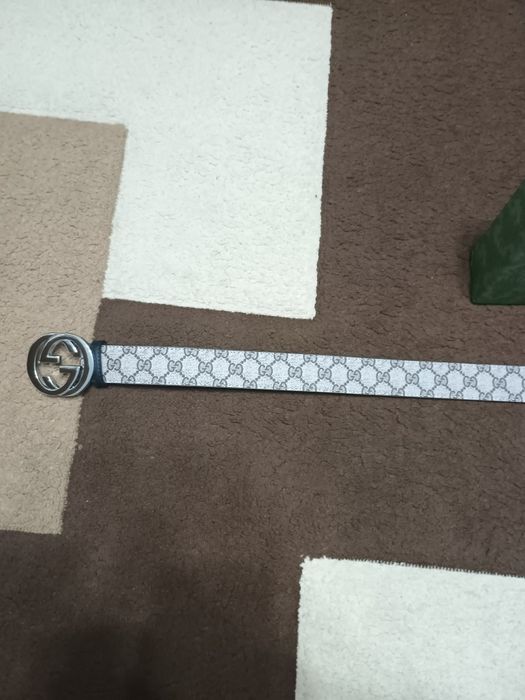 Curea Gucci GG Supreme – Model clasic cu cutie și factură